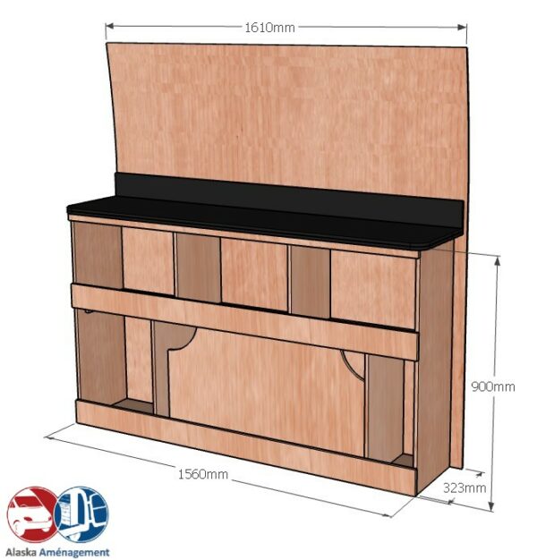BOXER II L2H1 ETA D104 COTES - Aménagement Utilitaire Île-de-France & Livraison