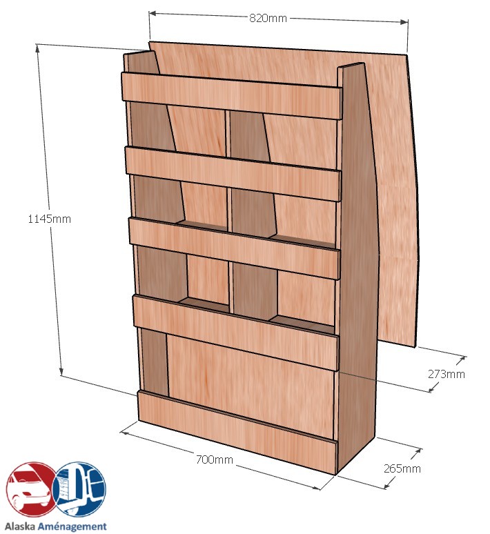 Meuble latéral Droite KRD-N - vue 3