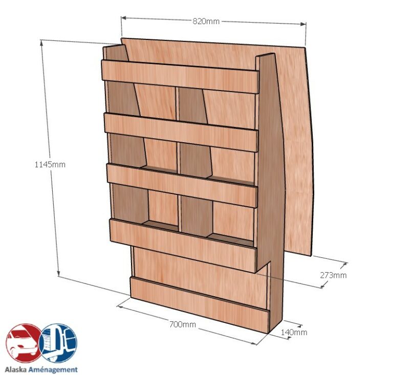 Meuble latéral Droite KRD-DC-N - vue 3