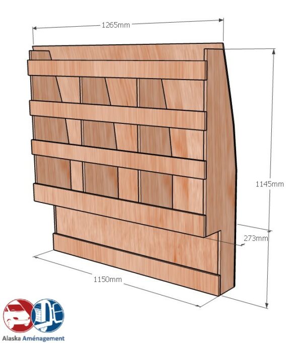 CADDY IV L2 APL KRD DC COTES - Aménagement Utilitaire Île-de-France & Livraison