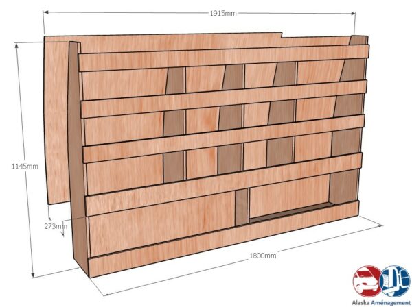 CADDY IV L2 APL KRG COTES - Aménagement Utilitaire Île-de-France & Livraison