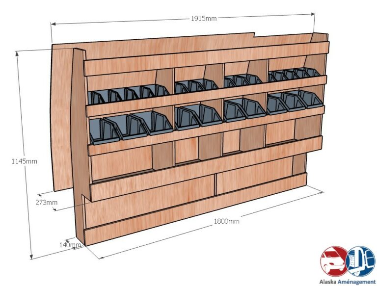 Meuble latéral Gauche KRG-DC001-N - vue 3