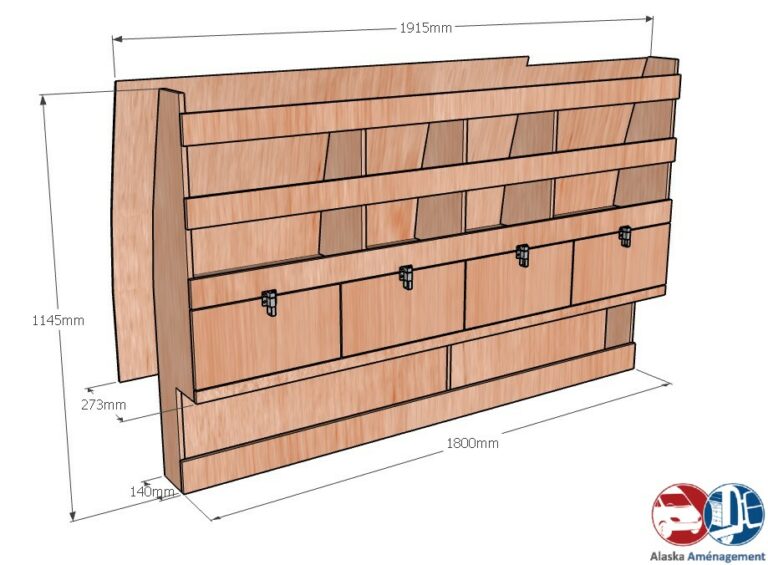 Meuble latéral Gauche KRG-DC002-N - vue 3