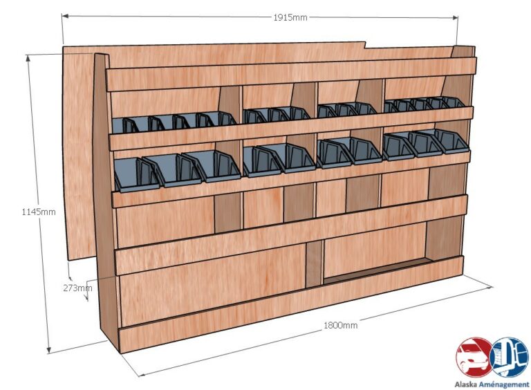 Meuble latéral Gauche KRG001-N - vue 3