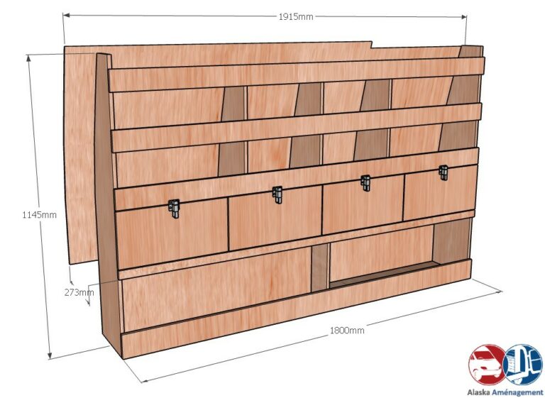Meuble latéral Gauche KRG002-N - vue 3