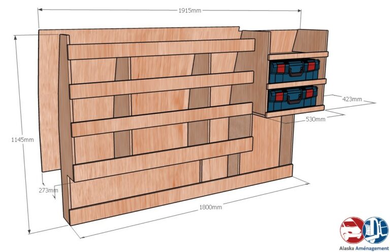 Meuble latéral Gauche KRMG-DC-N - vue 3