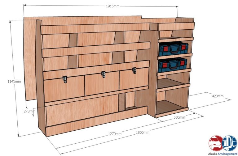 Meuble latéral Gauche KRMG002-N - vue 3