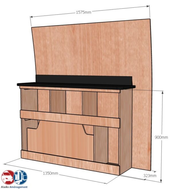 CRAFTER II L3H2 ETAD104 COTES - Aménagement Utilitaire Île-de-France & Livraison