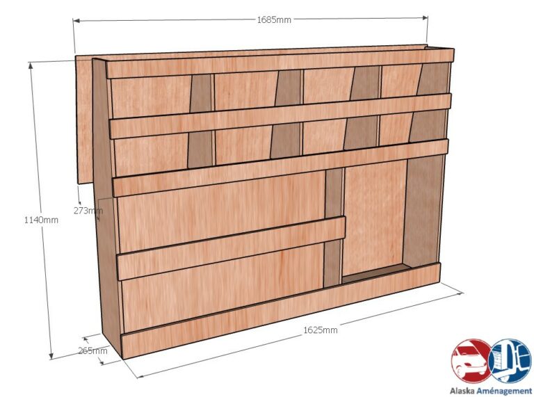 Meuble latéral Gauche KRG-N - vue 3