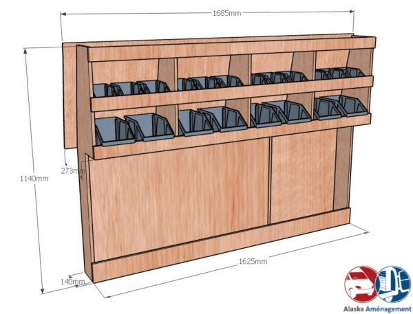 Connect II L2 KRG001 DC COTES - Aménagement Utilitaire Île-de-France & Livraison