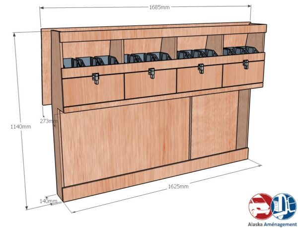 Connect II L2 KRG002 DC COTES - Aménagement Utilitaire Île-de-France & Livraison