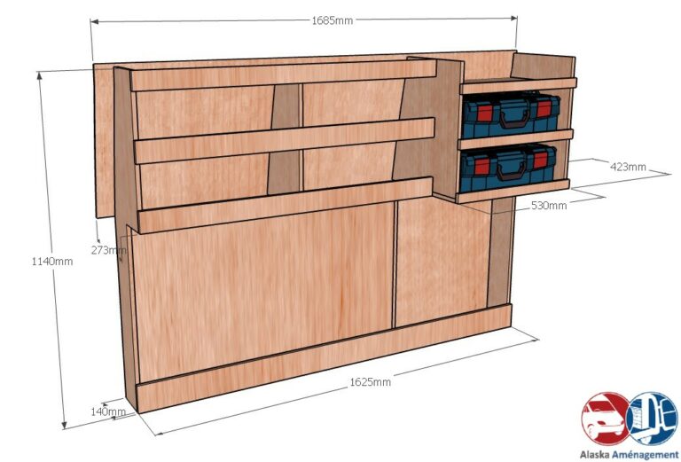 Meuble latéral Gauche KRMG-DC-N - vue 3