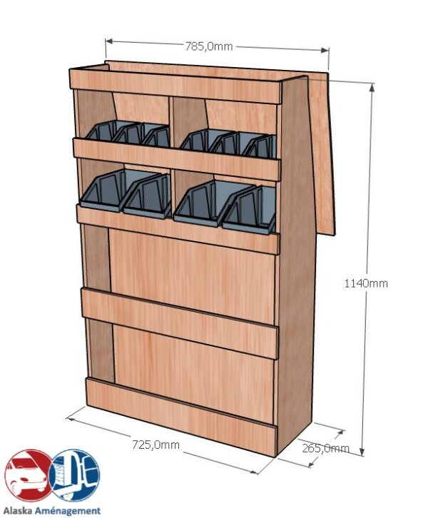 Connect L1 APL KRD101 N - Aménagement Utilitaire Île-de-France & Livraison