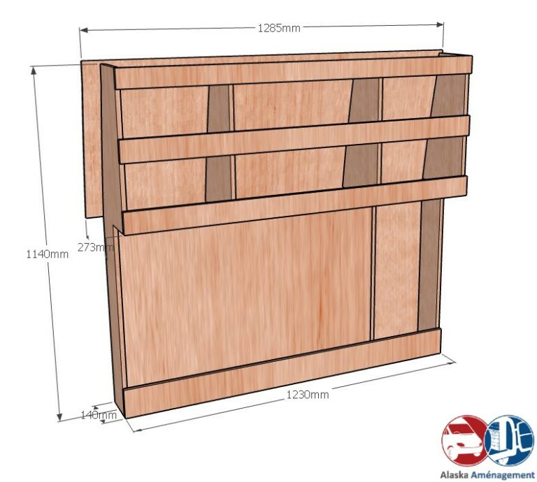 Meuble latéral Gauche KRG-DC-N - vue 3