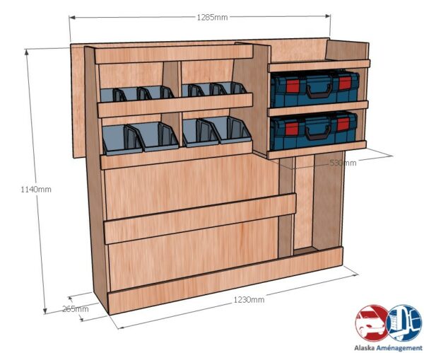 Connect L1 APL KRMG001 N - Aménagement Utilitaire Île-de-France & Livraison