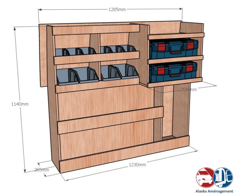 Meuble latéral Gauche KRMG001-N - vue 3