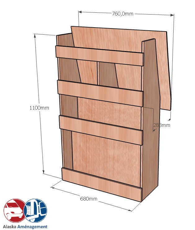 Meuble latéral Droite KRD-N - vue 3