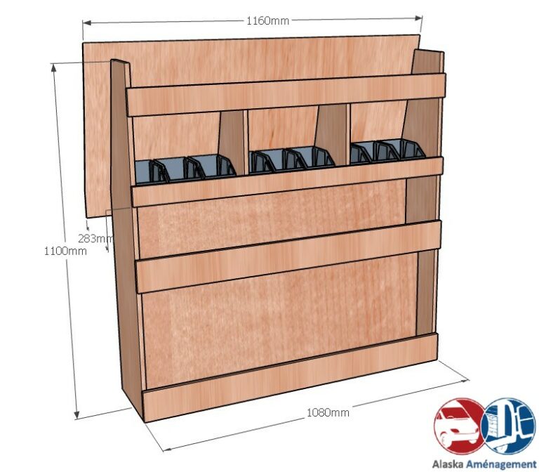Meuble latéral Gauche KRG001-N - vue 3