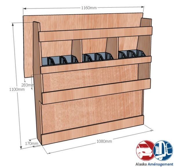Courier III L1 KRG001 DC COTES - Aménagement Utilitaire Île-de-France & Livraison