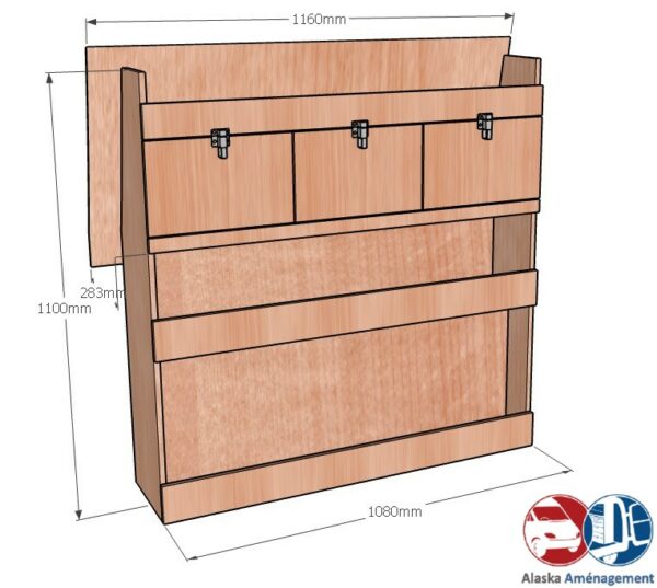 Courier III L1 KRG002 COTES - Aménagement Utilitaire Île-de-France & Livraison