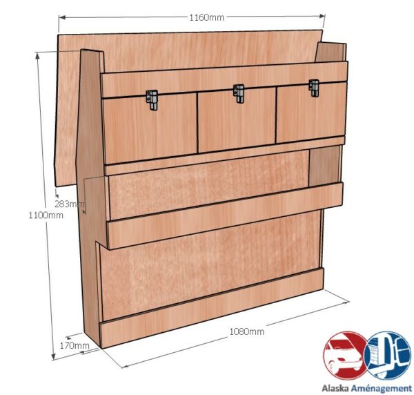 Courier III L1 KRG002 DC COTES - Aménagement Utilitaire Île-de-France & Livraison