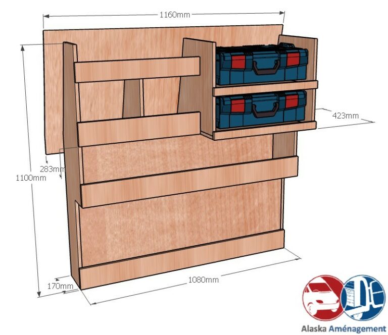Meuble latéral Gauche KRMG-DC-N - vue 3