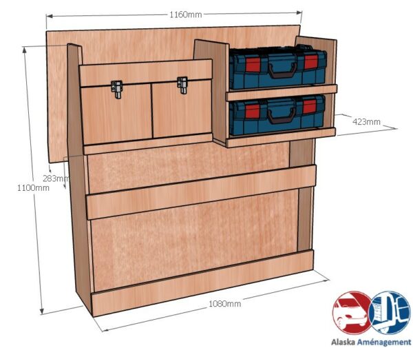 Courier III L1 KRMG002 COTES - Aménagement Utilitaire Île-de-France & Livraison