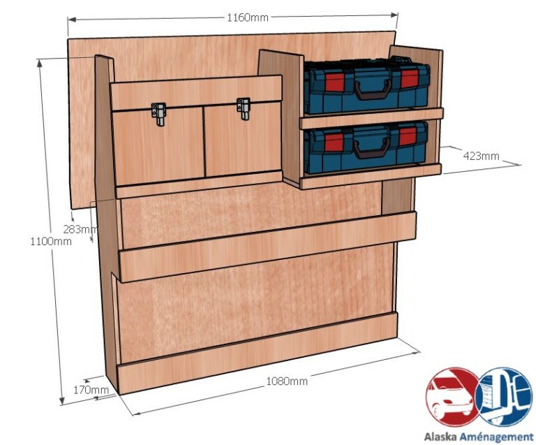 Meuble latéral Gauche KRMG-DC002-N - vue 3
