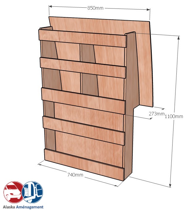 Meuble latéral Droite KRD-N - vue 3