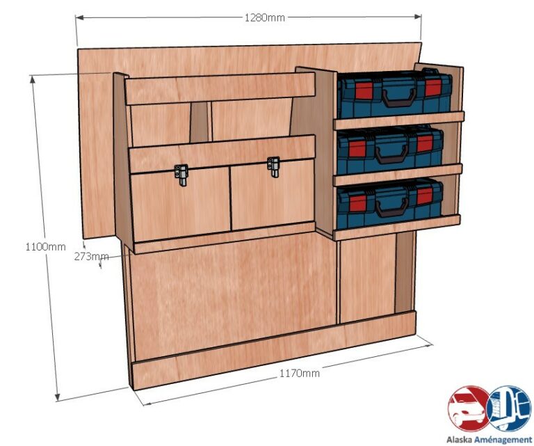 Meuble latéral Gauche KRMG-DC002-N - vue 3