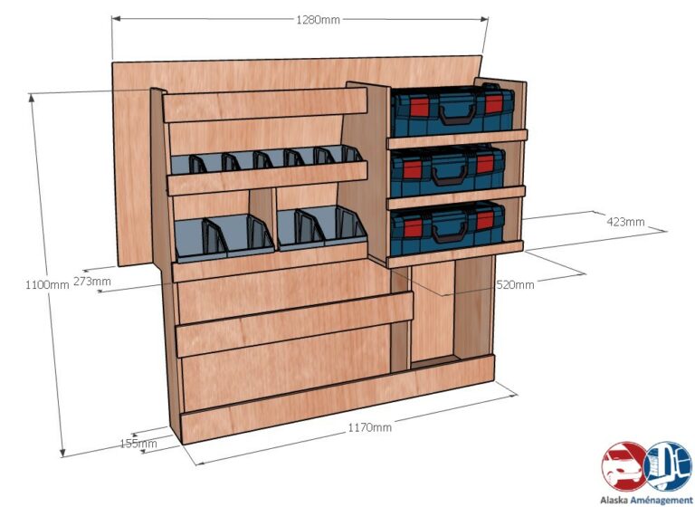 Meuble latéral Gauche KRMG001-N - vue 3