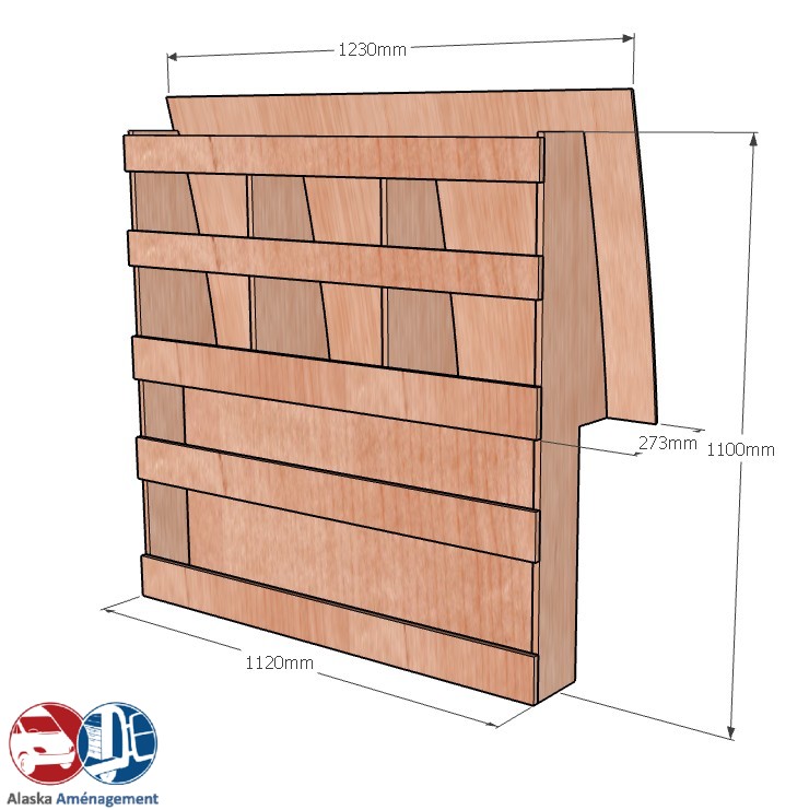 Meuble latéral Droite KRD-N - vue 3