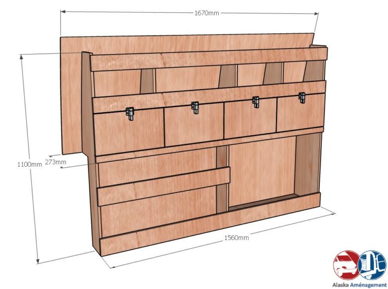 Meuble latéral Gauche KRG002-N - vue 3