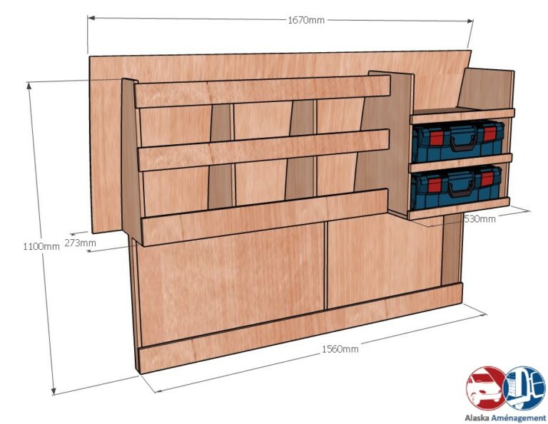 Meuble latéral Gauche KRMG-DC-N - vue 3
