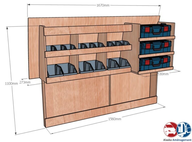 Meuble latéral Gauche KRMG-DC001-N - vue 3