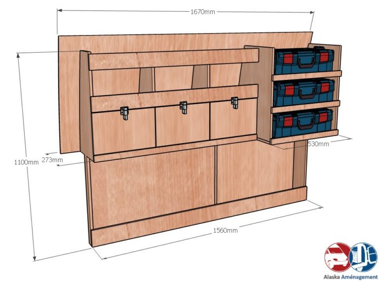 Meuble latéral Gauche KRMG-DC002-N - vue 3