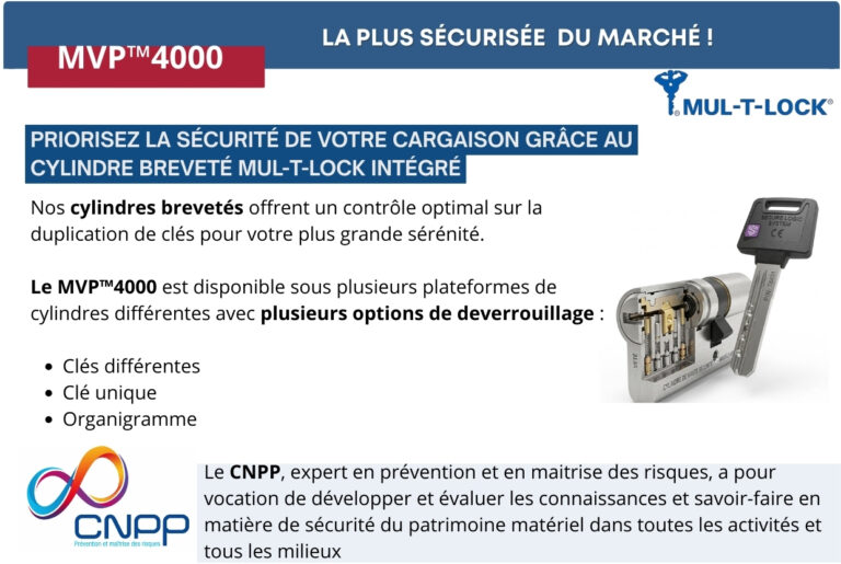 MVP 4000 MUL-T-LOCK - vue 4