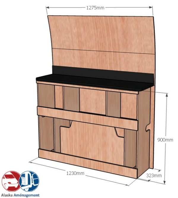 Master III L1H1 ETAD104 COTES - Aménagement Utilitaire Île-de-France & Livraison