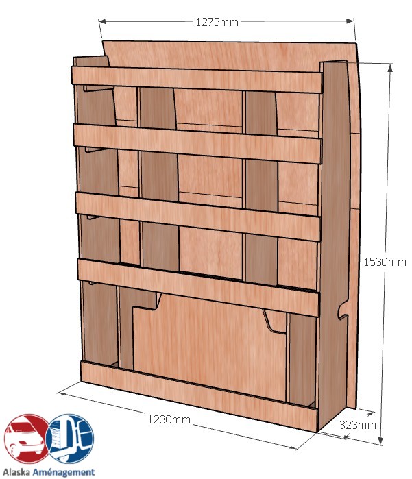 Master III L1H1 KRD COTES - Aménagement Utilitaire Île-de-France & Livraison