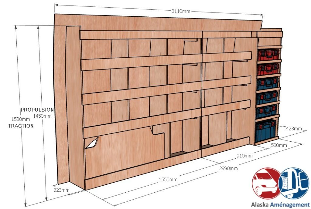 Sprinter III L2H1 – 39N – KRMG COTES - Aménagement Utilitaire Île-de-France & Livraison