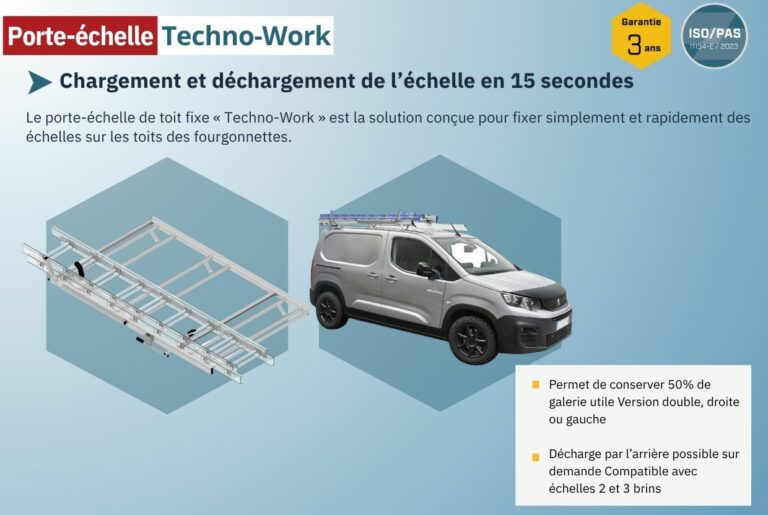 Porte-Échelle Techno-Easy - vue 3