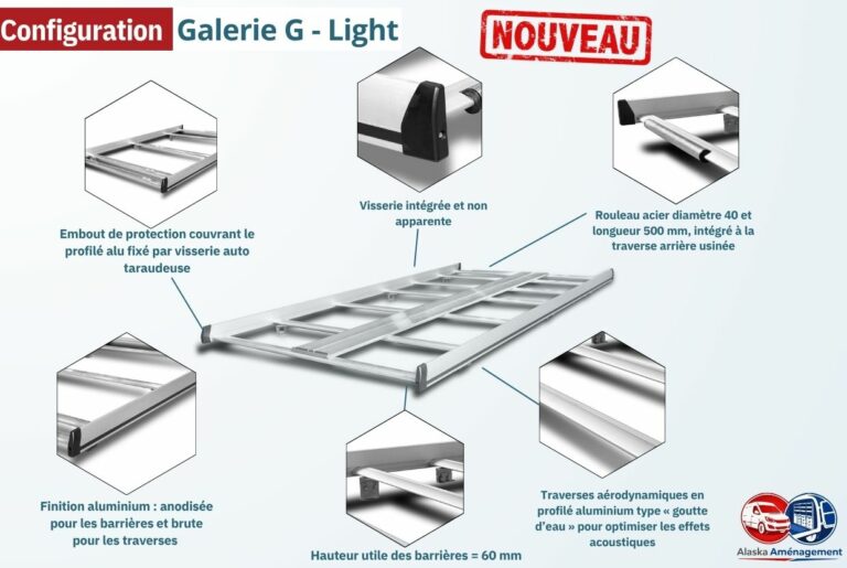 Galerie ALUMINIUM G-Light - vue 3