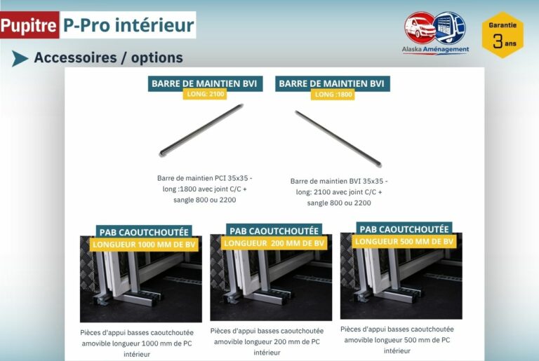 Pupitre Intérieur - vue 3