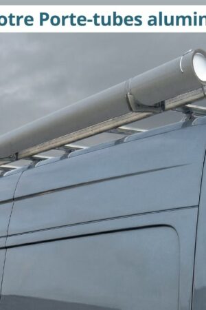 Porte-tubes aluminium anodisé
