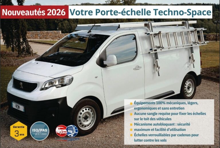 Porte-Échelle Techno-Space - vue 1