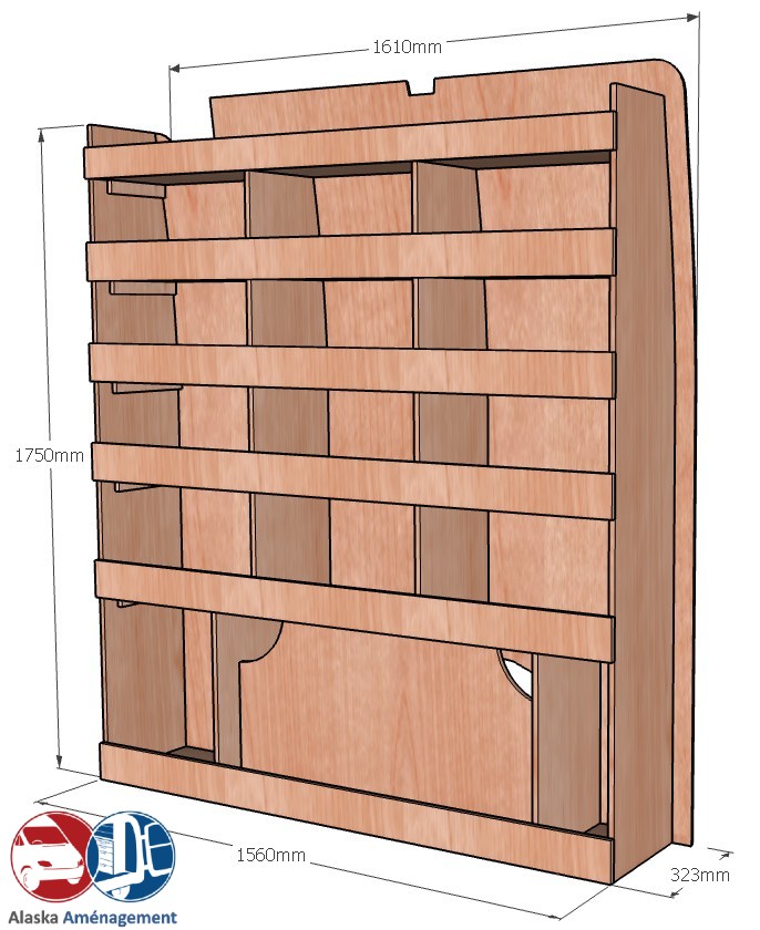 Meuble latéral Droite KRD-N - vue 3