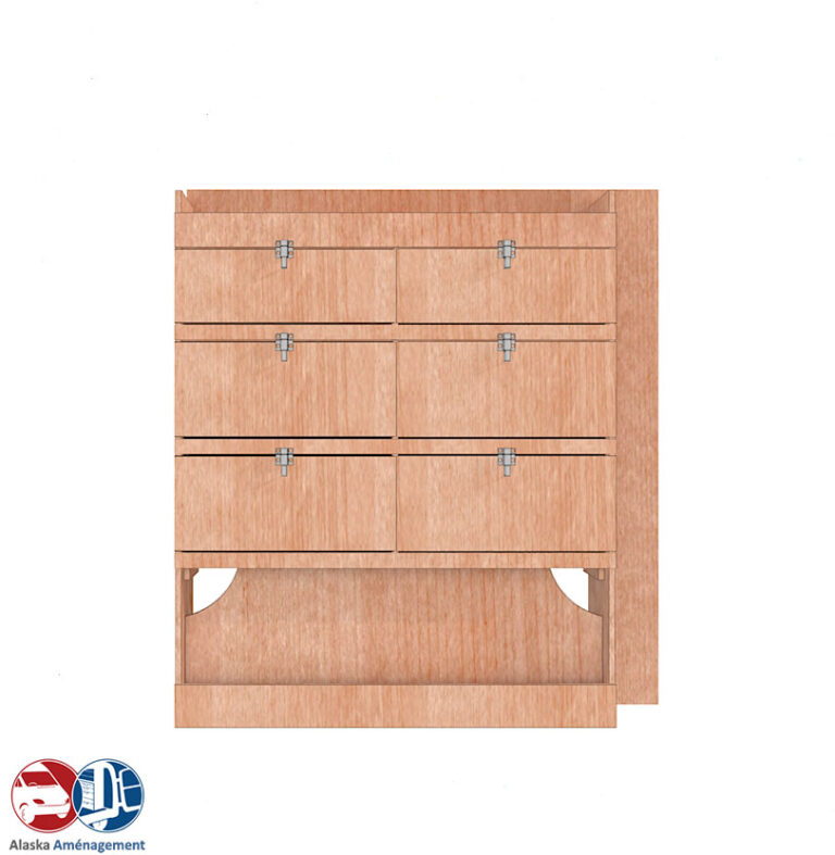 Meuble latéral Droite KRD103-N - vue 2