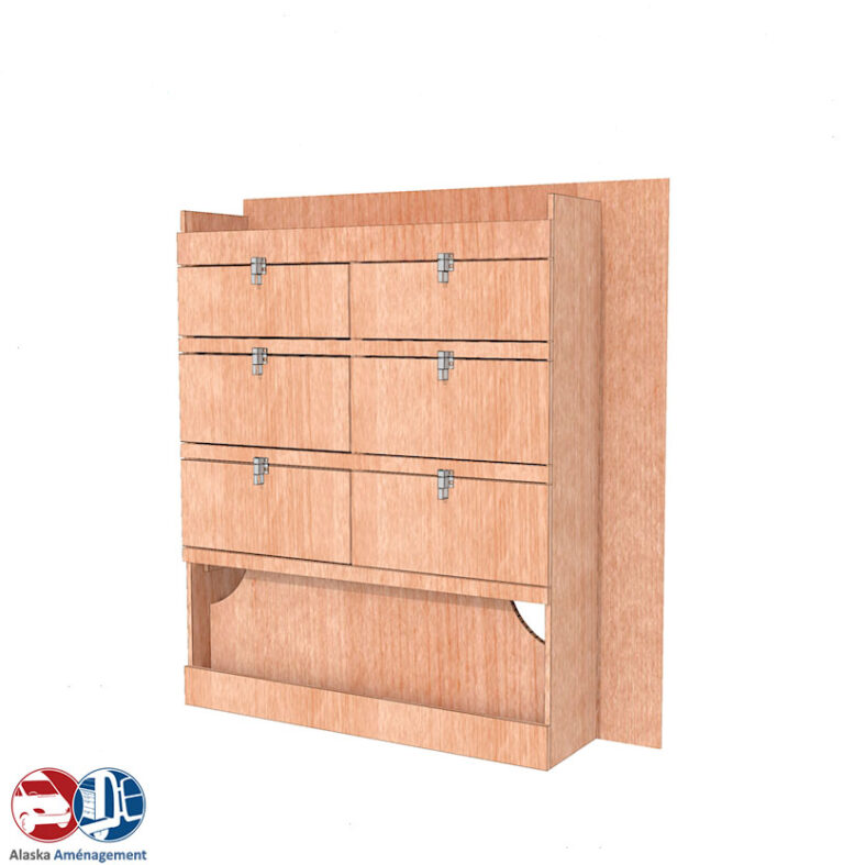 Meuble latéral Droite KRD103-N - vue 1