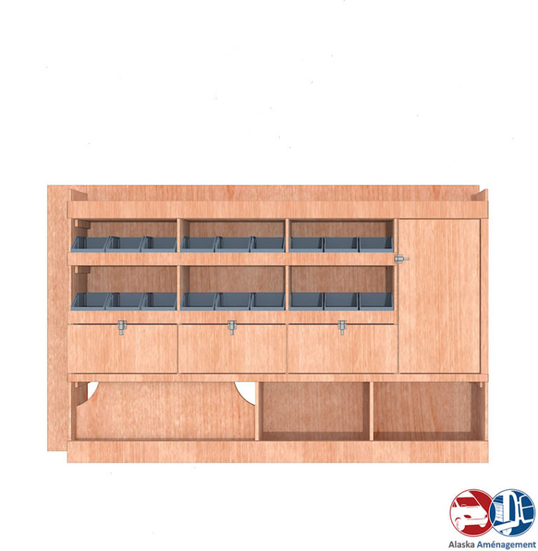 Meuble latéral Gauche KRG003-N - vue 2