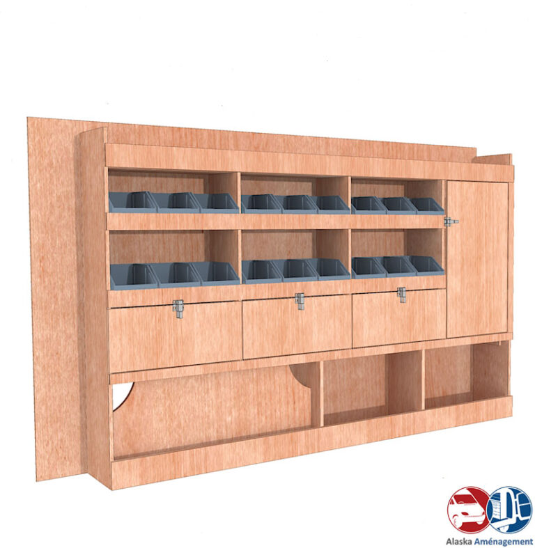 Meuble latéral Gauche KRG003-N - vue 1